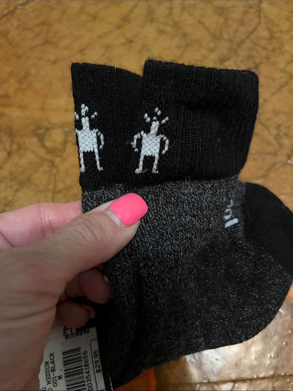 NWT Smartwool Outdoor Merino Wool Socks Sz Med Crew unisex - Picture 6 of 6